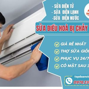 Nguyên Nhân Và Cách Khắc Phục điều Hòa Bị Chảy Nước