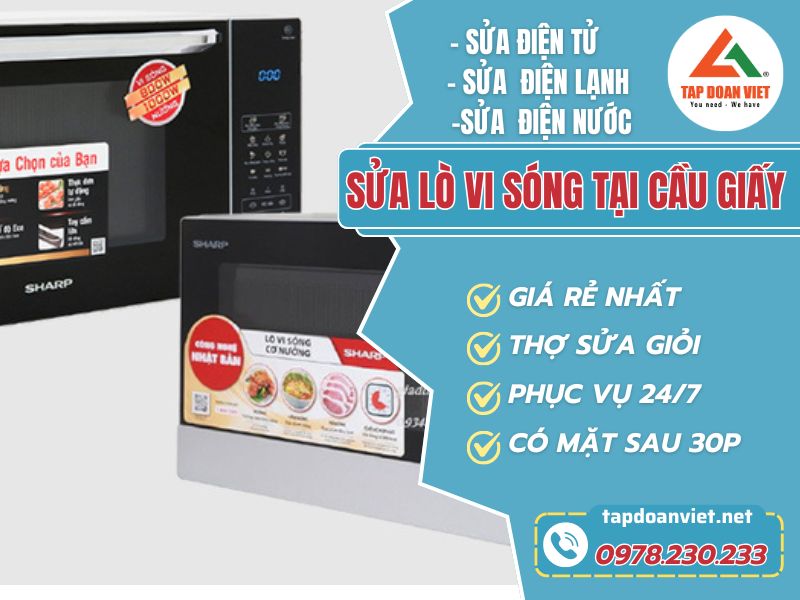 Sua Lo Vi Song Tai Cau Giay