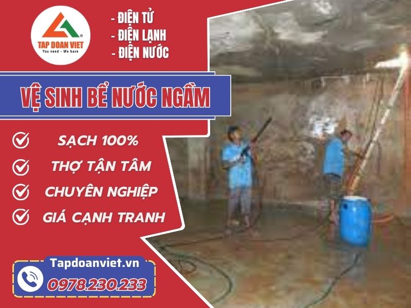 Vệ Sinh Bể Nước Ngầm Hà Nội