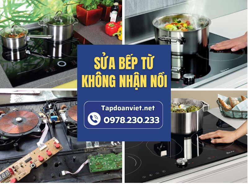Dịch vụ sửa bếp từ không nhận nồi uy tín tại Hà Nộ