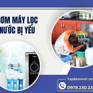 Nguyên Nhân Và Cách Sửa Bơm Máy Lọc Nước Bị Yếu Chuẩn Thợ Giỏi