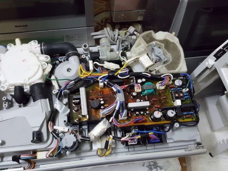 Nguyên nhân sửa lỗi e4 máy rửa bát toshiba