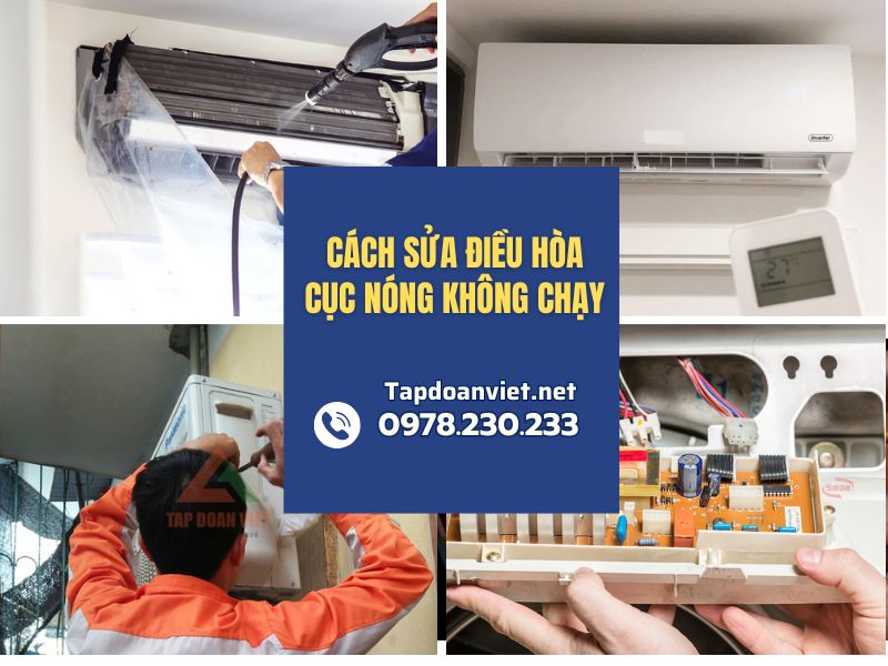 Cách sửa điều hòa cục nóng không chạy mới nhất