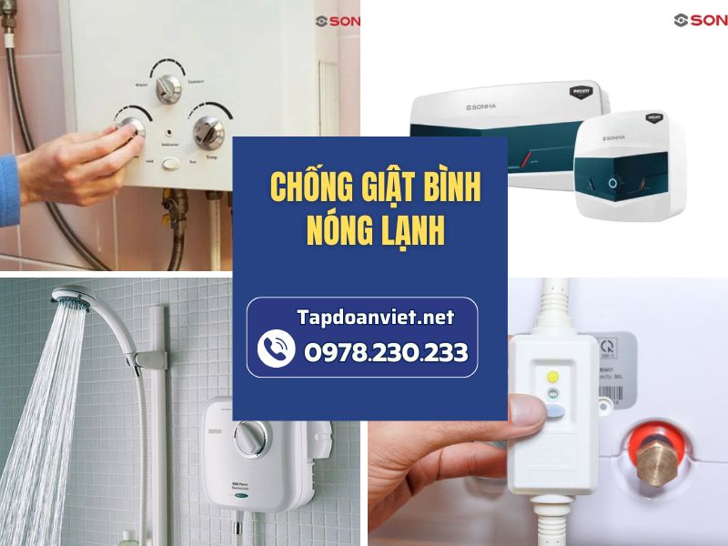 Chống giật bình nóng lạnh - giải pháp hiệu quả từ thợ chuyên nghiệp