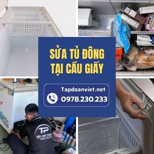 Dịch Vụ Sửa Tủ đông Tại Cầu Giấy Uy Tín, Giá Rẻ, Thợ Sửa 24/7 Tại Nhà