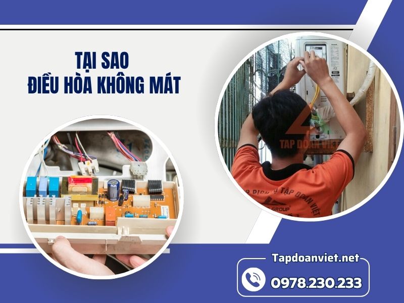 Tại sao điều hòa không mát và cách sửa mới nhất