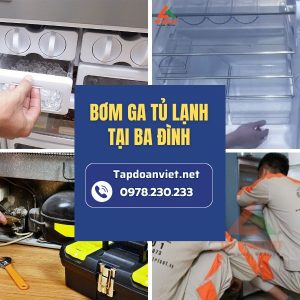 Bơm Ga Tủ Lạnh Tại Ba Đình