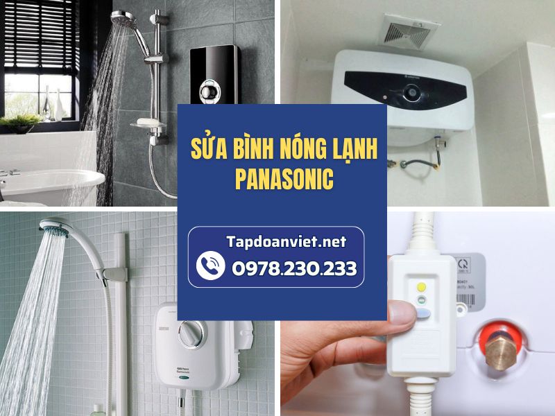 Địa chỉ sửa bình nóng lạnh Panasonic tại nhà chuẩn thợ