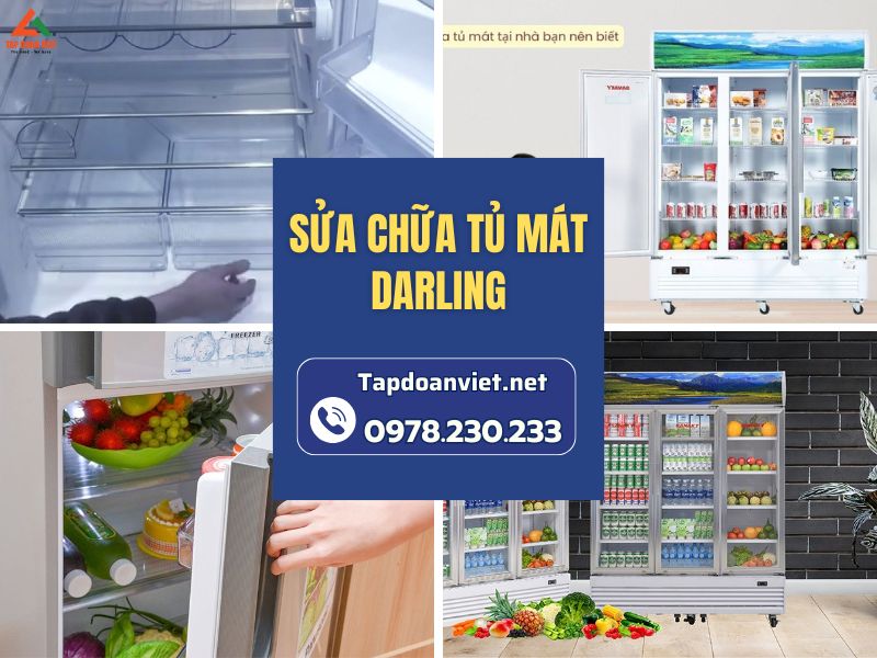 Địa chỉ sửa chữa tủ mát Darling tại nhà chuẩn thợ