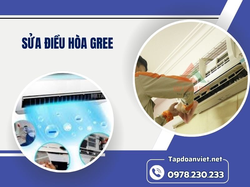 Địa chỉ sửa điều hòa Gree tại nhà chuẩn thợ
