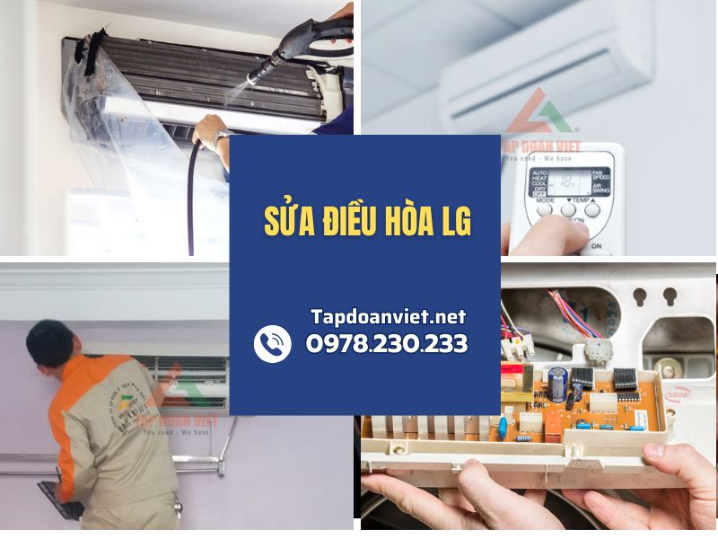 Dịch vụ sửa điều hòa LG uy tín, giá rẻ, thợ giỏi