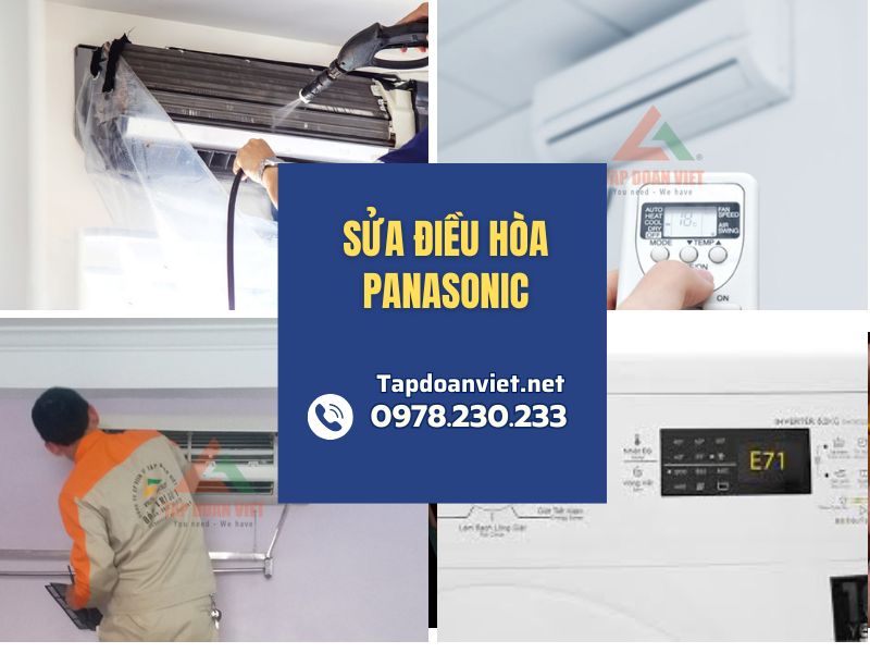 Địa chỉ sửa điều hòa Panasonic tại nhà chuẩn thợ