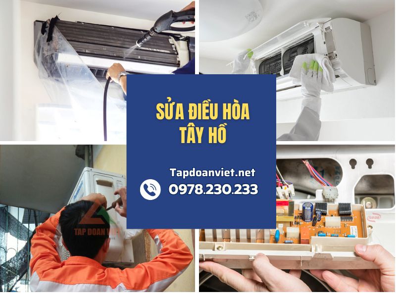Dịch vụ sửa điều hòa Tây Hồ uy tín, giá rẻ, thợ giỏi