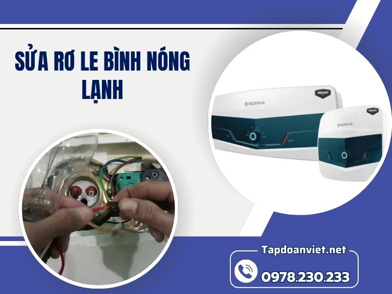 Nguyên nhân sửa rơ le bình nóng lạnh và giải pháp khắc phục nhanh