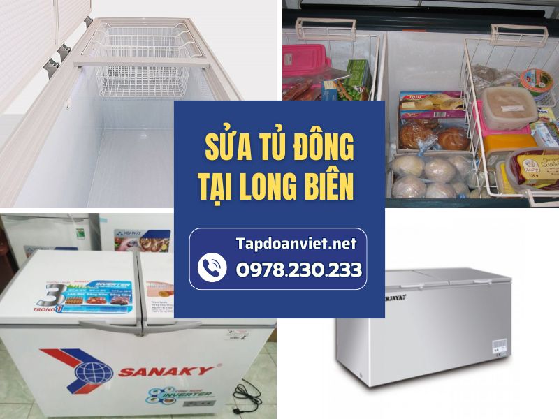Dịch vụ sửa tủ đông tại Long Biên uy tín, giá rẻ, thợ giỏi