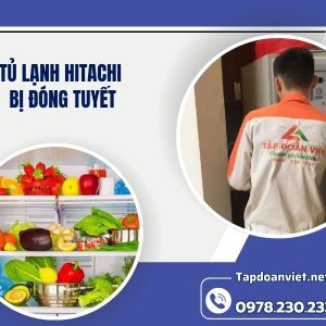 Tủ Lạnh Hitachi Bị đóng Tuyết