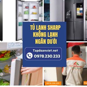 Tủ Lạnh Sharp Không Lạnh Ngăn Dưới