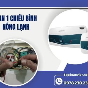 Van 1 Chiều Bình Nóng Lạnh