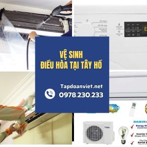 Vệ Sinh điều Hòa Tại Tây Hồ