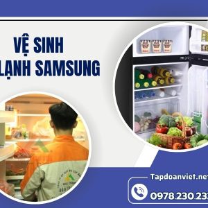 Vệ Sinh Tủ Lạnh Samsung