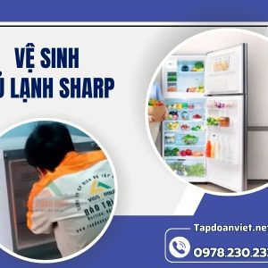 Vệ Sinh Tủ Lạnh Sharp