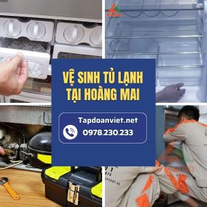 Vệ Sinh Tủ Lạnh Tại Hoàng Mai