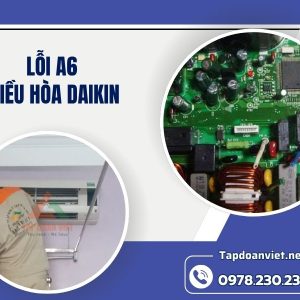 Lỗi A6 điều Hòa Daikin