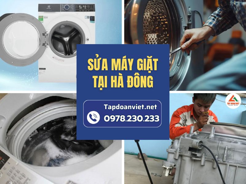 Dịch vụ sửa máy giặt tại Hà Đông giá rẻ, thợ chuyên nghiệp