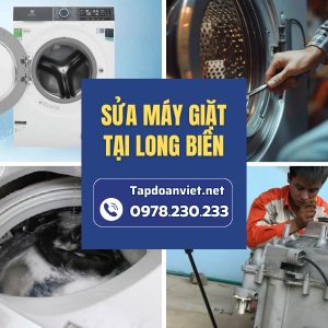 Dịch Vụ Sửa Máy Giặt Tại Long Biên Giá Rẻ, Thợ Chuyên Nghiệp