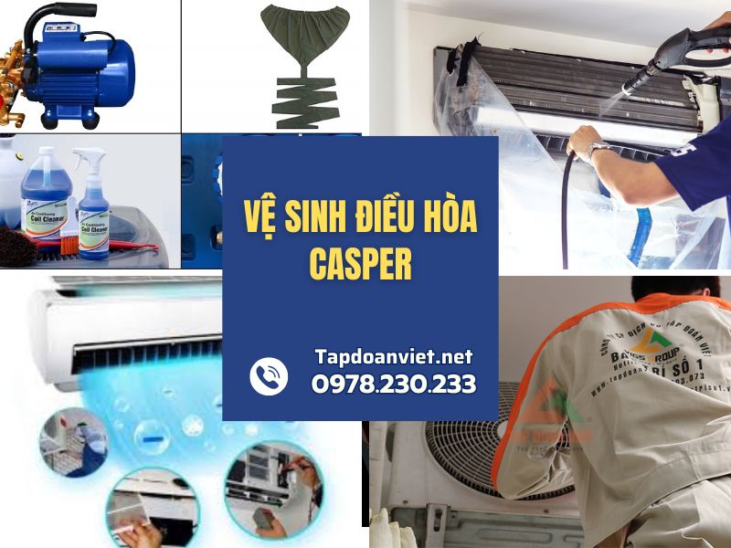 Dịch vụ vệ sinh máy lạnh Casper 24/7 giá rẻ, thợ chuyên nghiệp Dịch vụ vệ sinh máy lạnh Casper 24/7 giá rẻ, thợ chuyên nghiệp