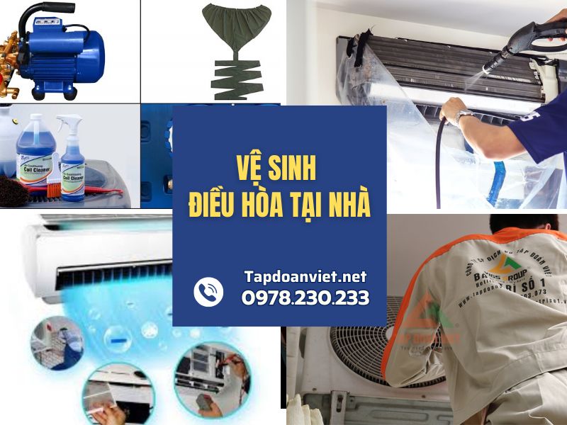 Dịch vụ vệ sinh điều hòa tại nhà Hà Nội giá rẻ, thợ chuyên nghiệp