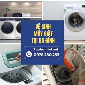 Vệ Sinh Máy Giặt Tại Ba Đình