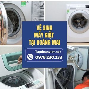 Vệ Sinh Máy Giặt Tại Hoàng Mai